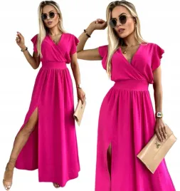 elegancka-sukienka-damska-maxi-rozkloszowana-kopertowy-dekolt-na-wesele-d11