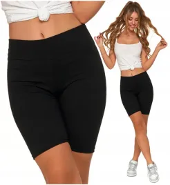 kolarki-damskie-legginsy-szorty-w-prazek-kryjace-wysoki-stan-moraj-l-xl