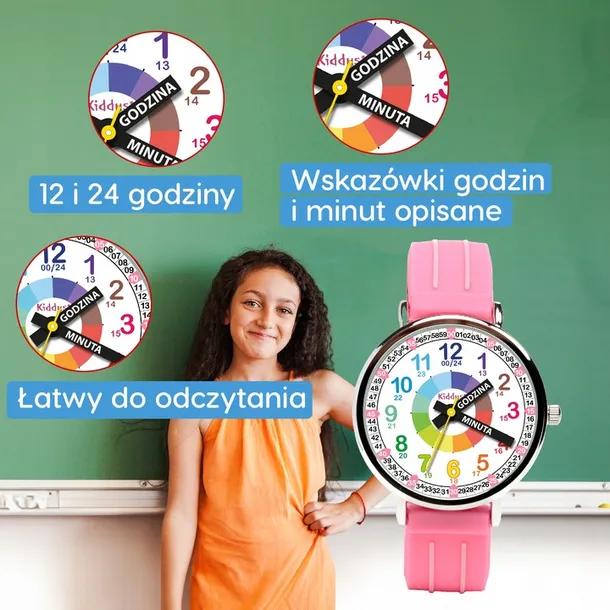 kiddus-time-teacher-polish-pink-kod-producenta-wa358-stan-nowy