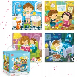 puzzle-4w1-moj-dzien-codzienne-rytualy-4-kolorowe-ukladanki-dla-dzieci