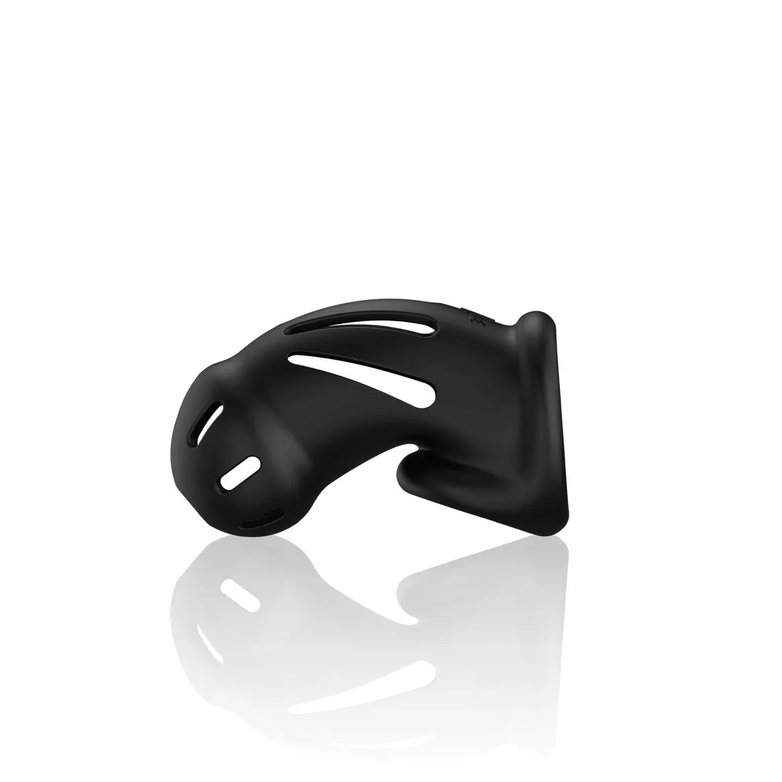 model-27-ultra-soft-silicone-chastity-cage-black