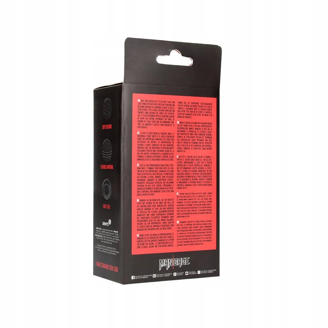 model-27-ultra-soft-silicone-chastity-cage-black