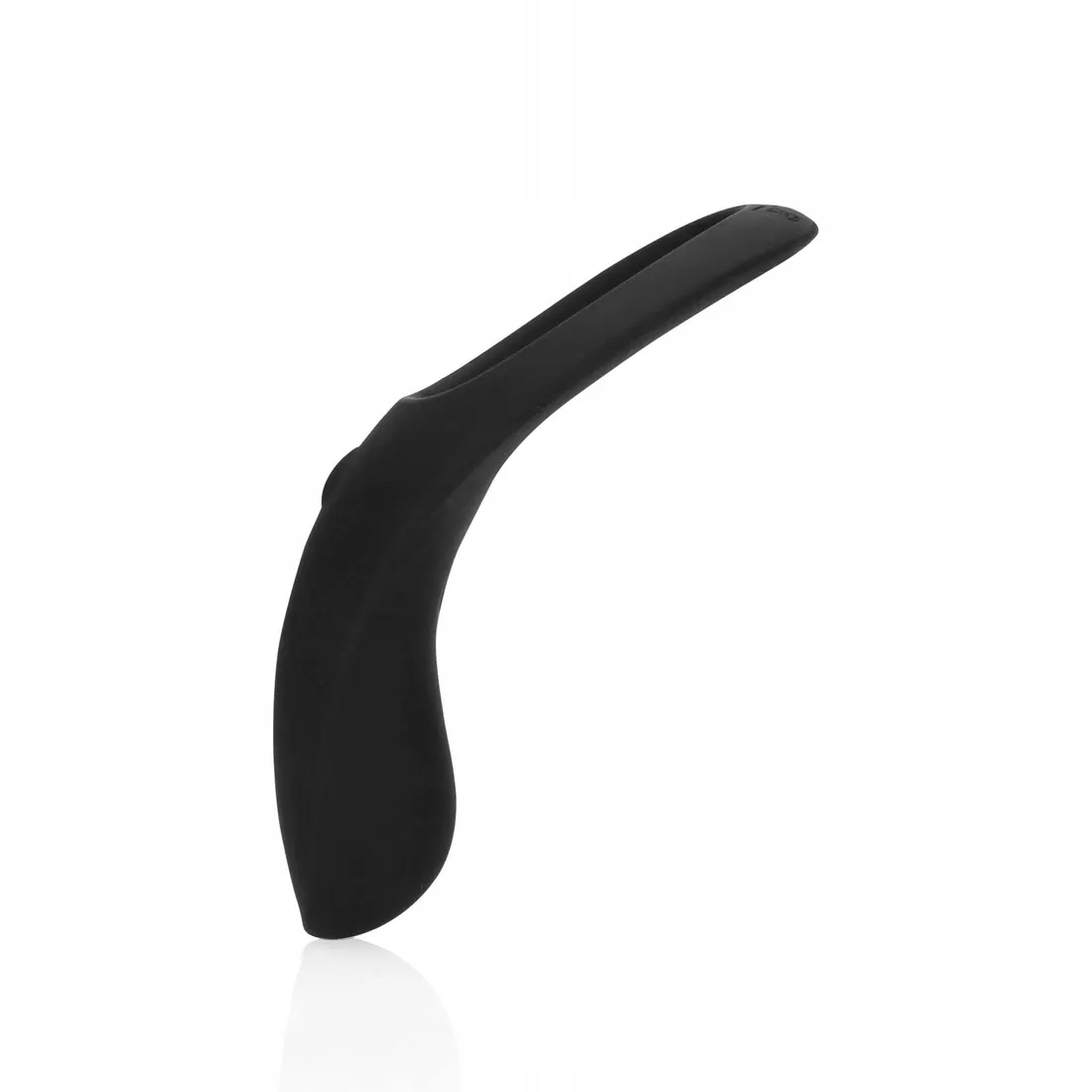 pointed-vibrating-cock-ring-licorice-black