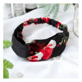 opaska-materialowa-turbanka-kwiaty-o324cz