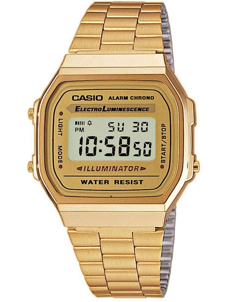 ZEGAREK UNISEX CASIO A168WG-9W - KLASYKA + BOX +GRAWER-Zdjęcie-0