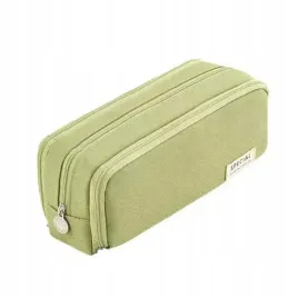 duzy-piornik-szkolny-saszetka-trzykomorowy-piornik-do-szkoly-zamek-zielony