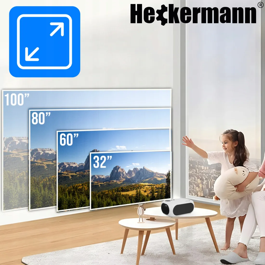 projektor-led-heckermann-m24