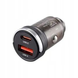 ladowarka-12-24v-usb-18w-usb-c-33w-z-pierscieniem-przezroczysta-czarna