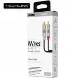 kabel-techlink-711033-2x-rca-cinch-2x-rca-cinch-3-m-dlugosc-kabla-3-m