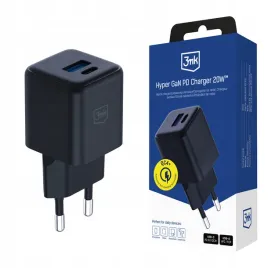 mala-czarna-ladowarka-sieciowa-3mk-hyper-gan-charger-20w-qc4-pd-usb-a-c