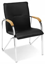 krzeslo-konferencyjne-do-poczekalni-samba-4l-cr-czarne-nowy-styl