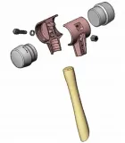 korpus-mlotka-halder-simplex-60mm-stan-nowy