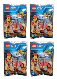 lego-city-minifigure-polybag-4x-worker-with-wheelbarrow-951702