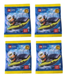 lego-city-minifigure-polybag-4x-police-officer-with-jet-ski-952408