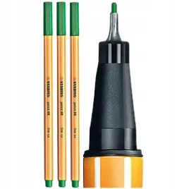 cienkopis-zielony-do-rysowania-szkicowania-point-88-04-mm-stabilo-3-szt