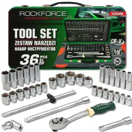 rockforce-zestaw-narzedzi-nasadek-1-2-36-el-z-adapterami-i-przedluzkami