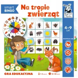 na-tropie-zwierzat-smart-bingo-kapitan-nauka