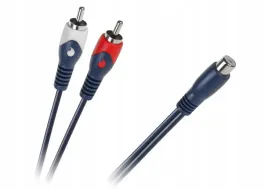 kabel-1x-rca-gniazdo-2x-rca-wtyk-rozgaleziacz-20-cm