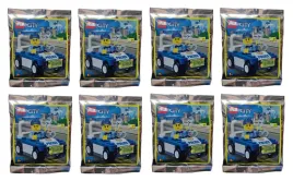 lego-city-minifigure-polybag-8x-policeman-with-car-952201