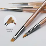 born-pretty-pedzel-do-zelu-akrylu-plaski-flat-head-brush-stan-nowy