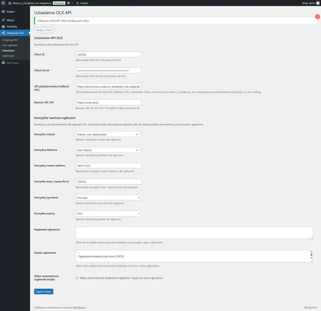 wordpress-olx-integracja-woocommerce-stan-nowy-stan-opakowania-oryginalne