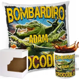 zestaw-poduszka-kubek-dziecka-imie-bombardiro-crocodilo-brainrot-viral-meme