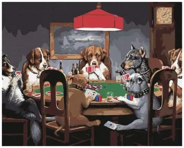 malowanie-po-numerach-psy-graja-w-pokera-40x50cm