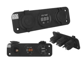 gniazdo-zapalniczki-montazowe-2xusb-voltomierz-hermetyczne-lxet85