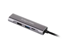 hub-usb-c-hdmi-usb-3-0-usb-2-0-4k-krugerandmatz-km0400