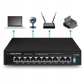 switch-10-portowy-8x-poe-2-porty-uplink-96w-esperanza-ens106