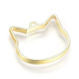 bez42-zawieszka-ramka-do-zywicy-kot-29x26mm-zlota