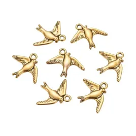 zm246-5szt-zawieszka-metalowa-ptak-stare-zloto