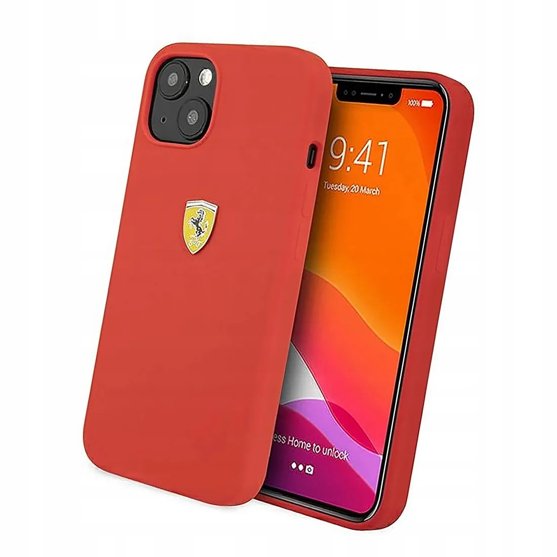 etui-ferrari-silicone-na-iphone-13-mini-czerwone