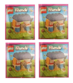lego-friends-minifigure-polybag-4x-pug-with-doghouse-562402