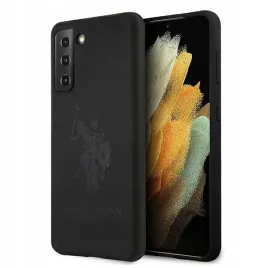 us-polo-ushcs21sslhrtbk-s21-g991-czarny-black-silicone-on-tone