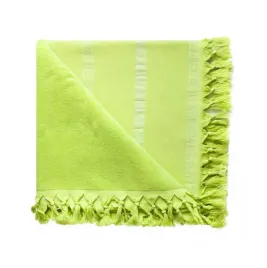 recznik-plazowy-z-fredzlami-relax-limonka-90-x-170-cm