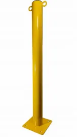 metalowy-slupek-ostrzegawczy-z-podstawa-zolty-fi60-100cm-na-lancuch-wysoki