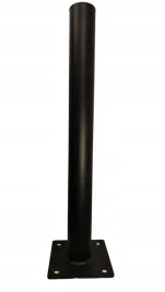 slupek-parkingowy-metalowy-na-podstawie-stylowy-ozdobny-fi60-100cm-czarny