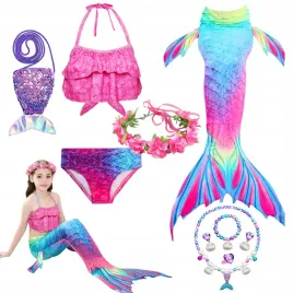 stroj-kapielowy-dla-dziewczynki-syrenka-kostium-z-ogonem-dwuczesciowy-120cm