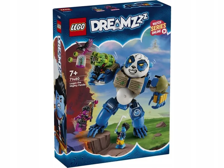 LEGO DREAMZzz 71480 Mocarna panda Logana – 266757209 - ERLI.pl