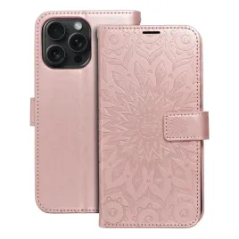 kabura-mezzo-book-do-apple-iphone-15-pro-max-mandala-zloty-roz