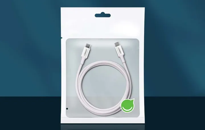 kabel-ugreen-usb-typ-c-usb-typ-c-05-m-bialy-zgodnosc-ze-standardem-quick-charge-3-0-quick-charge-4-0