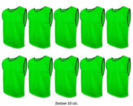 sportsbibs-znacznik-pilkarski-reklamowy-treningi-zielona-zestaw-10szt-l