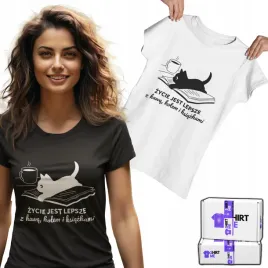 koszulka-damska-nadruk-kot-kawa-ksiazki-t-shirt-kawa-z-nadrukiem-prezent