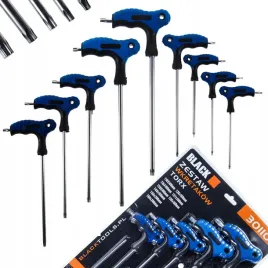 black-zestaw-kluczy-imbusowych-torx-9el-t10-t50-black