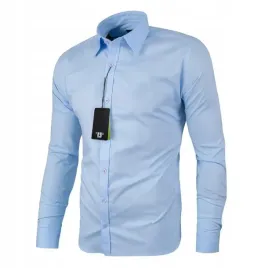 koszula-meska-blekitna-klasyczna-slim-fit-taliowana-gladka-rozmiar-l