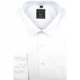 koszula-meska-gladka-biala-z-dlugim-rekawem-a173