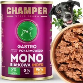 champer-gastro-400-g-indyk-monobialkowa-mokra-karma-na-trawienie-psa