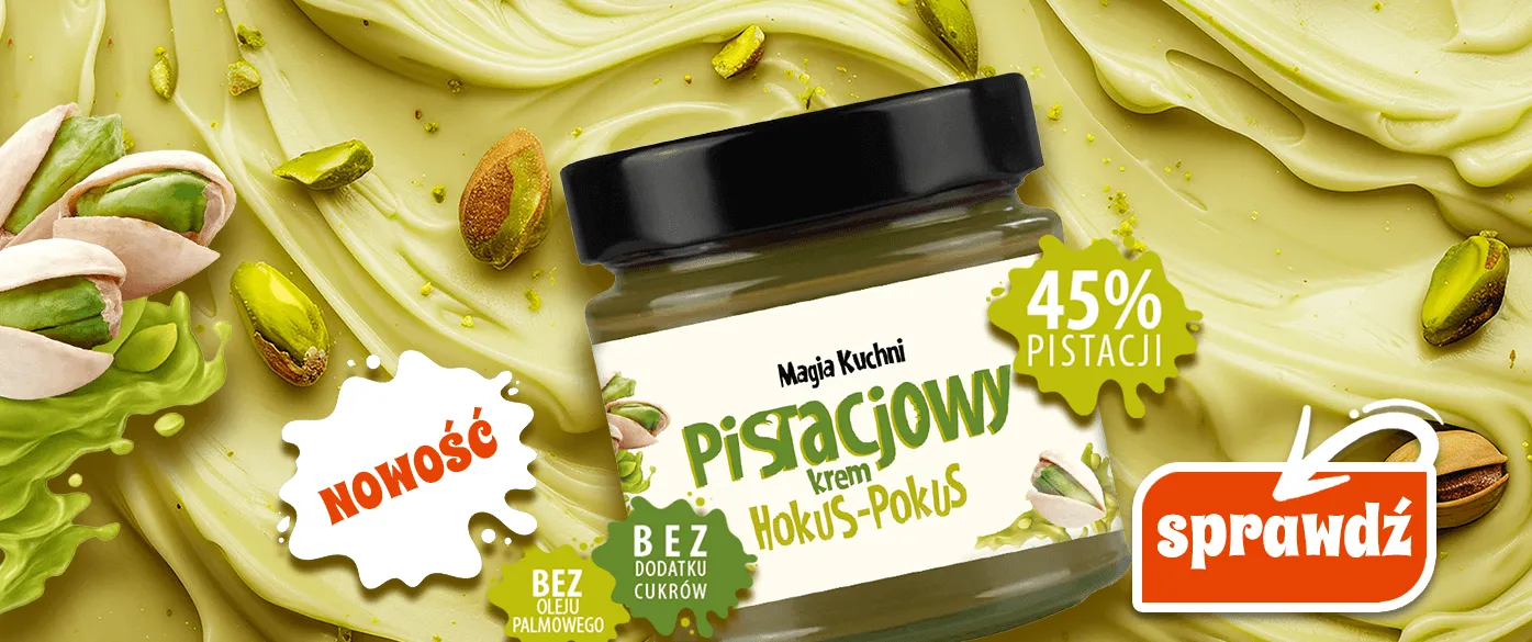 Krem pistacjowy Hokus Pokus