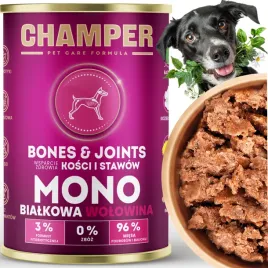 champer-bones-joints-400-g-wolowina-monobialkowa-mokra-karma-na-stawy-psa